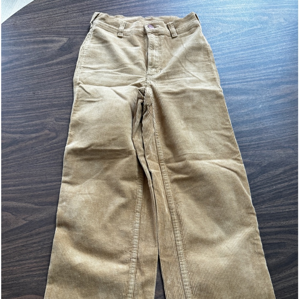 Wrangler x billabong corduroy wide leg pants. Size 24.